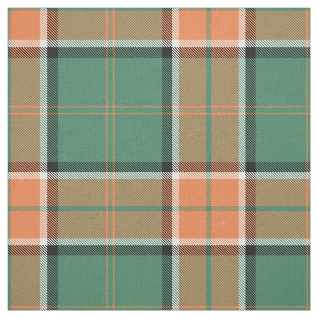 Clan Pollock Tartan Fabric (Swatch)
