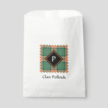 Clan Pollock Tartan Favor Bag