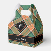 Clan Pollock Tartan Favor Box (Back Side)
