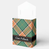 Clan Pollock Tartan Favor Box (Opened)
