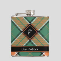 Clan Pollock Tartan Flask