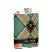 Clan Pollock Tartan Flask (Right)