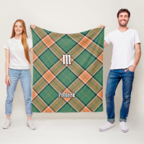 Clan Pollock Tartan Fleece Blanket