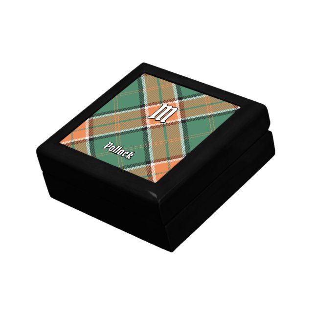 Clan Pollock Tartan Gift Box (Side)