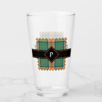 Clan Pollock Tartan Glass