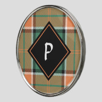 Clan Pollock Tartan Golf Ball Marker
