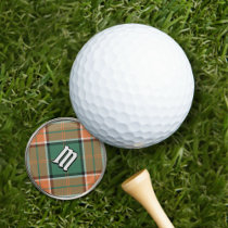 Clan Pollock Tartan Golf Ball Marker