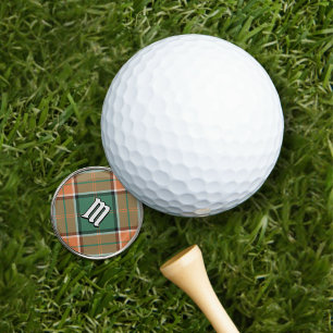 Clan Pollock Tartan Golf Ball Marker