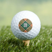 Clan Pollock Tartan Golf Balls (Insitu Tee)