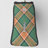 Clan Pollock Tartan Golf Head Cover (Rotate 90)