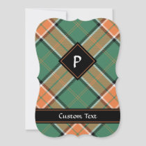 Clan Pollock Tartan Invitation