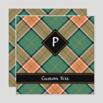 Clan Pollock Tartan Invitation