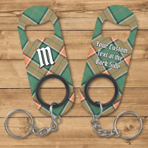 Clan Pollock Tartan Keychain Bottle Opener