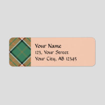 Clan Pollock Tartan Label