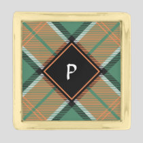 Clan Pollock Tartan Lapel Pin