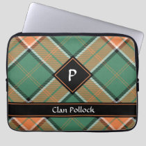 Clan Pollock Tartan Laptop Sleeve