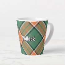 Clan Pollock Tartan Latte Mug