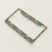 Clan Pollock Tartan License Plate Frame