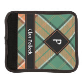 Clan Pollock Tartan Luggage Handle Wrap (Front)