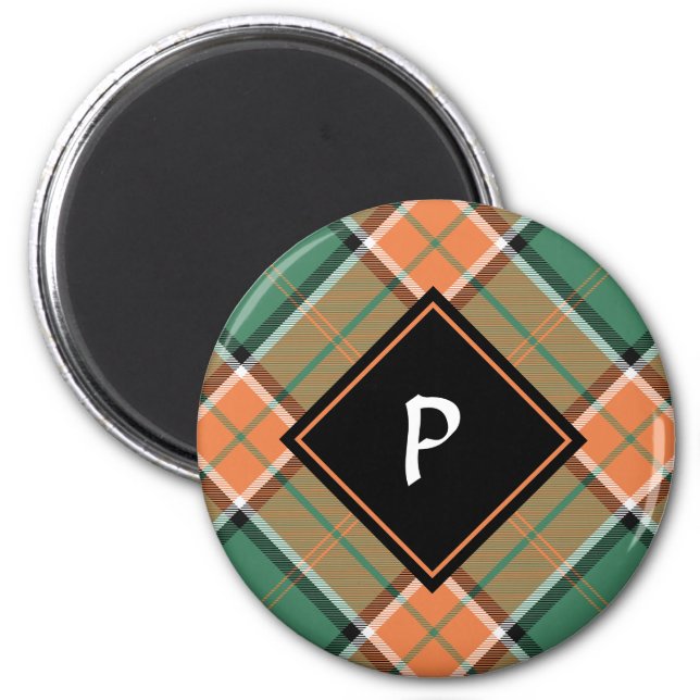 Clan Pollock Tartan Magnet (Front)