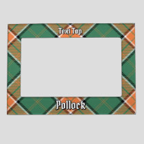 Clan Pollock Tartan Magnetic Frame