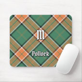 Clan Pollock Tartan Mouse Pad (With Mouse)