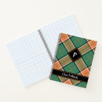 Clan Pollock Tartan Notebook