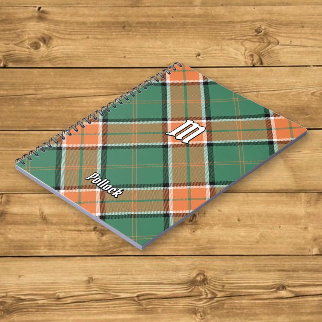 Clan Pollock Tartan Notebook (Creator Uploaded)