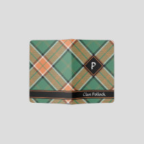 Clan Pollock Tartan Passport Holder