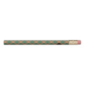 Clan Pollock Tartan Pencil (Rotated 270)