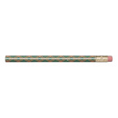 Clan Pollock Tartan Pencil (Back)