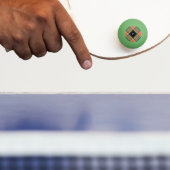 Clan Pollock Tartan Ping Pong Ball (Paddle)