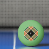 Clan Pollock Tartan Ping Pong Ball (Net)