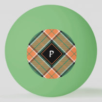 Clan Pollock Tartan Ping Pong Ball