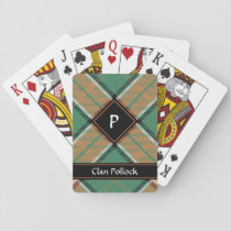 Clan Pollock Tartan Playing Cards