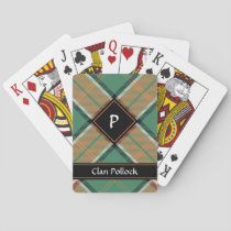 Clan Pollock Tartan Playing Cards