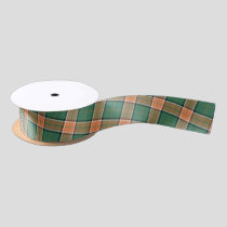 Clan Pollock Tartan Satin Ribbon