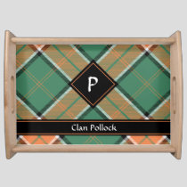 Clan Pollock Tartan Serving Tray