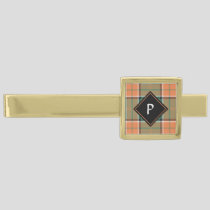 Clan Pollock Tartan Silver Finish Tie Bar