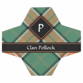 Clan Pollock Tartan Soccer Ball (Flat)