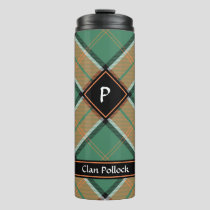 Clan Pollock Tartan Thermal Tumbler