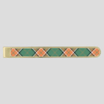 Clan Pollock Tartan Tie Bar