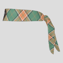 Clan Pollock Tartan Tie Headband