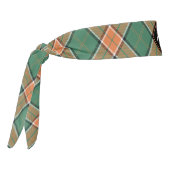 Clan Pollock Tartan Tie Headband (Rotate 270)