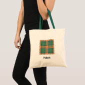 Clan Pollock Tartan Tote Bag (Front (Product))