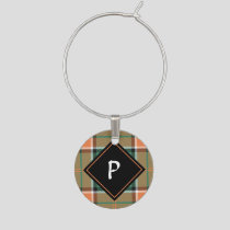 Clan Pollock Tartan Wine Charm