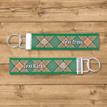 Clan Pollock Tartan Wrist Keychain