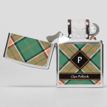 Clan Pollock Tartan Zippo Lighter