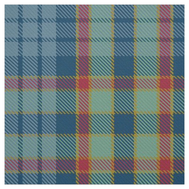 Clan Ralston Tartan Fabric (Swatch)