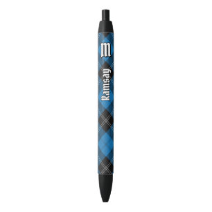 Clan Ramsay Blue Hunting Tartan Pen
